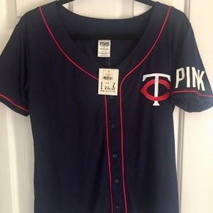 NWT! VictoriaSecret MinnesotaTwins Baseball Jersey